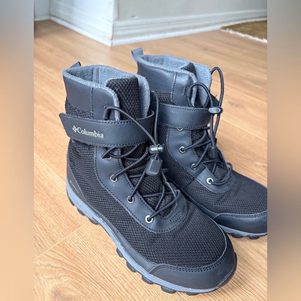 Columbia Charcoal Gray Snow Boots